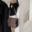 Women Zipper Solid Color Crossbody Bag Female PU Leather Small Designer Clutch