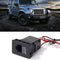 Dashboard Switch Panel RJ45 UHF Radio Pass Through Adapter Mic Socket Conne