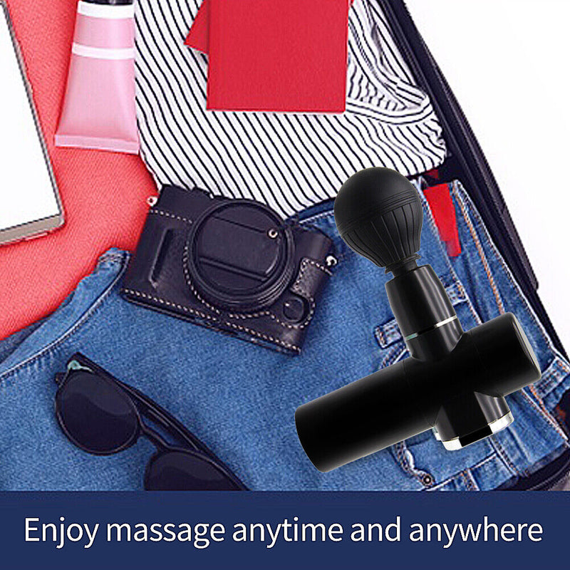 High Frequency Electric Deep Tissue Muscle Stimulator Fascial Massage Gun Relax