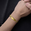 Anti-fade Glossy Surface Bracelet Personalized Jewelry for Couples Memorial D