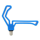 2pcs M3/8 Fishing Rod Gripper Carp Fish Pole Holder Bracket Support (Blue) Newly