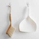 1*Bamboo Handle Brooms Shovel Set Household Plastic New2021 Q9N7 Brush V5Q1