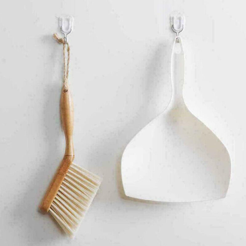 1*Bamboo Handle Brooms Shovel Set Household Plastic New2021 Q9N7 Brush V5Q1