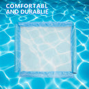 Blue Swimming Equipment Sling Bed Great Water Lounger for Water Pool Relaxation