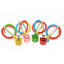 Baby wooden Hanging bed toys/ cartoon hot air balloon design for gifts