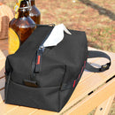 Waterproof Zipper Tissue Bag Outdoor Camping Hiking Supplies Paper Napkin Holder