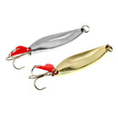 Heummyo 10pcs/Pack Fish Bait Spoon Bait Set Metal Hard Bait Curls Ki