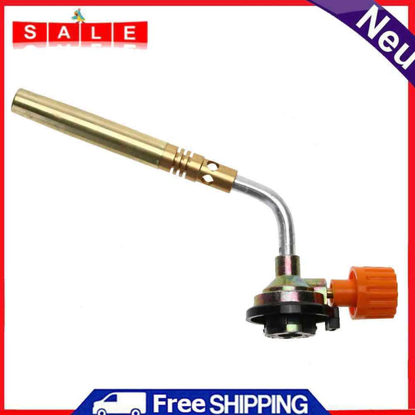 Portable Mini Butane Burning Welding Gas Torch Flamethrower Camping Baking Gun