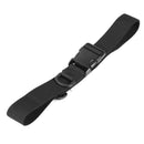 Simple Outdoor Adjustable Utility D-Ring Nylon Belt with Buckle (Black)