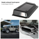 ABS Plastic Cowl Heater Air Vent Hood Scoop for Jeep Wrangler TJ JK 98-18