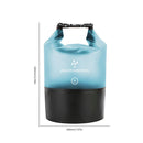 PVC Coated Waterproof Bag Reinforced Wear-Resistant Bottom Large-Capacity Bag