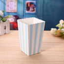12pcs Favor Candy Treat Popcorn Boxes for Wedding Party Supply(Blue) Newly