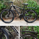 2pcs Mountain Bike Mudguard Wings Set Front Rear Wheel Bicycle Fenders Newly