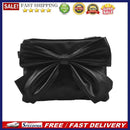 Retro Women Bowknot PU Solid Color Small Purse Crossbody Shoulder Messenger Bag