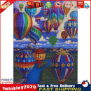 Special Shaped Crystal Part Drill DIY Hot Air Balloon Diamond Painting Kit Newly