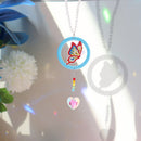 Bird Prism Pendant DIY Painting Kit Window Crystal Hanging (Butterfly 1)