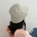 Unisex Bucket Summer Fisherman Cap Letter Embroidery Outdoor Panama Sun Hat