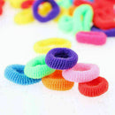 100Pc Girl Kid Colorful Elastic Rope Ring Hairband Hair L6C0 M4K5 H S3Q1 V0P2