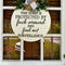 Welcome Door Sign Porch Wall Hanging Bow Greenery Home Crafts Pendant Decor.