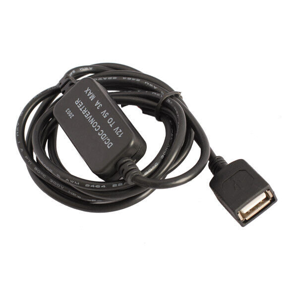 12V to 5V 3A 15W USB DC-DC Buck Converter Step Down Module Power Supply