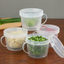 Kitchen Box Food Drain Box Fresh Box Chopped Green K Garli c Box Onion U F5T5