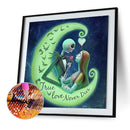 5D DIY Cartoon Skeleton Full Round Drill Diamond Painting Drawing Art Craft