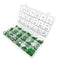 270pcs 18 Sizes HNBR O Rings Rubber Air Conditioning Seal Ring Set (Green) Newly