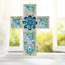 DIY Diamond Painting Cross Pendant Acrylic Mosaic Kit Rhinestone Hanging Arts