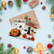 DIY Halloween Greeting Card Paint by Numbers Drawing Pictures Festival Gifts