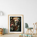 5D DIY Diamond Painting Skeleton Pirate Full Drill Rhinestone Mosaic Art Picture