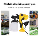 400W Electric Paint Spray Gun Latex Paint Spraying Machine (Yellow US)