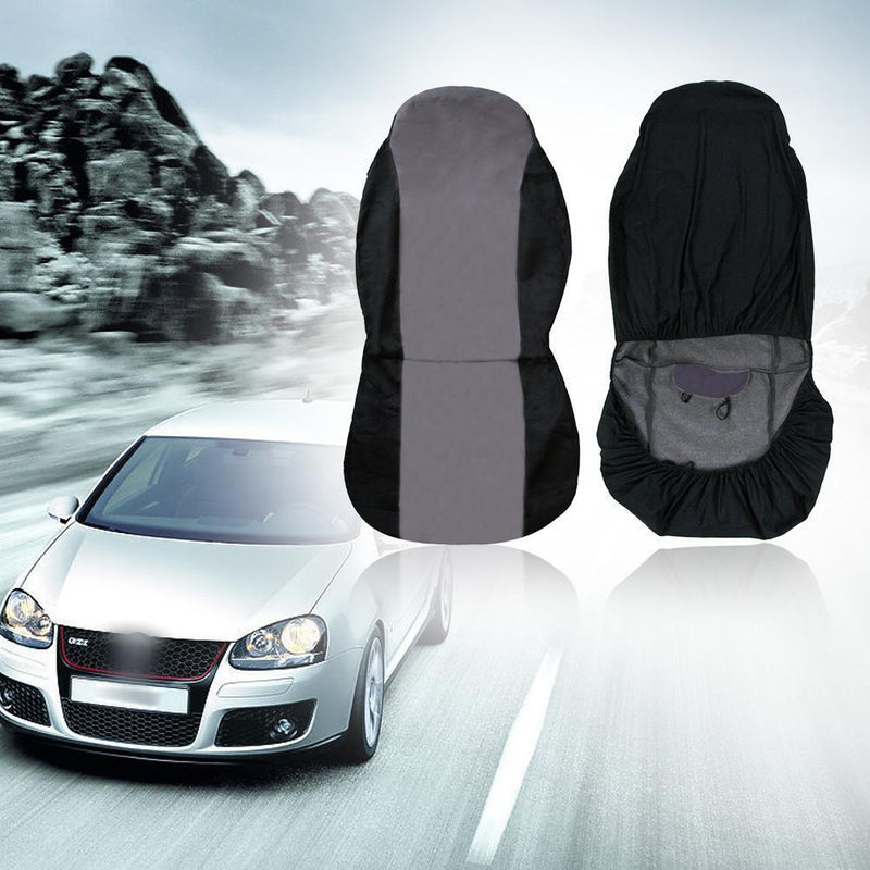 Universal Car Front Rear Seat Covers Cushion Pad for Crossovers SUV gray Newly