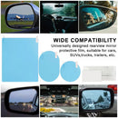 6pcs/set Car Door Mirror Window Anti Fog Film Waterproof Protective Films Newly