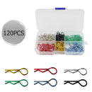 120pcs Bodyshell R Clip Pins for 1/8 1/10 1/12 Traxxas Axial RC Crawler Car