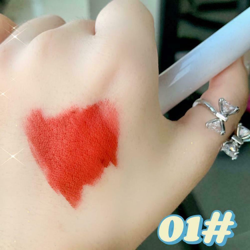 6x Lipstick Lip Glaze Set Long Lasting Moisturizing Makeup Lip Non-Sticks V0Y8