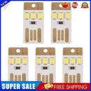 Outdoor Camping Mini LED Lights Energy Saving Rechargeable Lamp (5pcs)