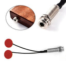 6.35mm Percussion Musical Kalimba Piezo Pickup Thumb Piano Double Patch Pic