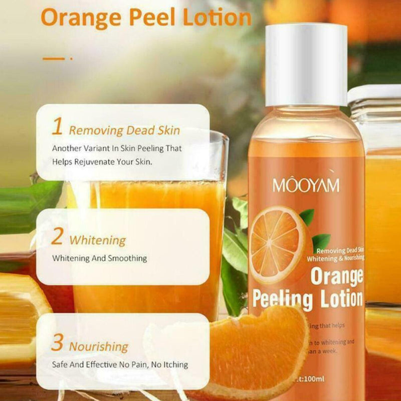 Orange Peeling Gel Skin Finger Knee Darkness Brighten Whitening Body K9B0