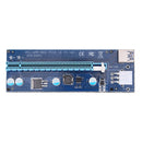 PCI Express Riser Card PCI-E 1X to 16X Extender PCIe Adapter for Bitcoin Miner