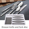 Cutlery Storage Tray Spoon Fork Tableware Drawer Organizer Container Separation