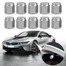10pcs Chrome Copper Car Motorcycle Wheel Tire Valve Stem Caps Dust Covers