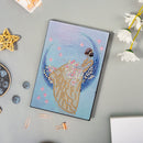 5D DIY Diamond Painting Mosaic Notebook Special Shape Drill Art Craft Kit D