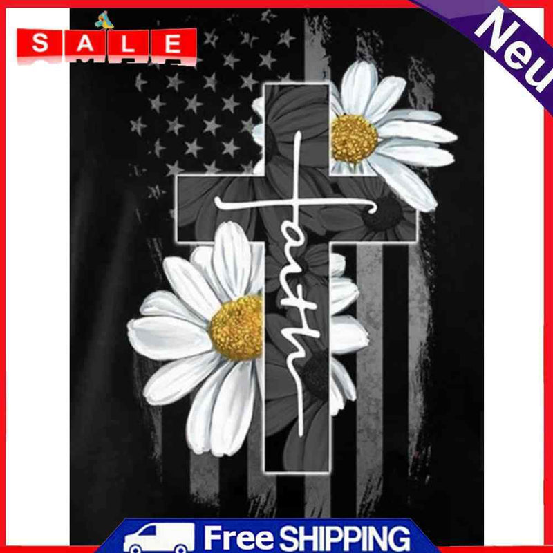 5D DIY Diamond Painting Kits Abstract Cross Full Round Drill Home Decoration Set