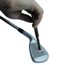 Golf Iron Wedge Groove Sharpener Club Cleaner Cleaning Brush Kit (Black) Newly