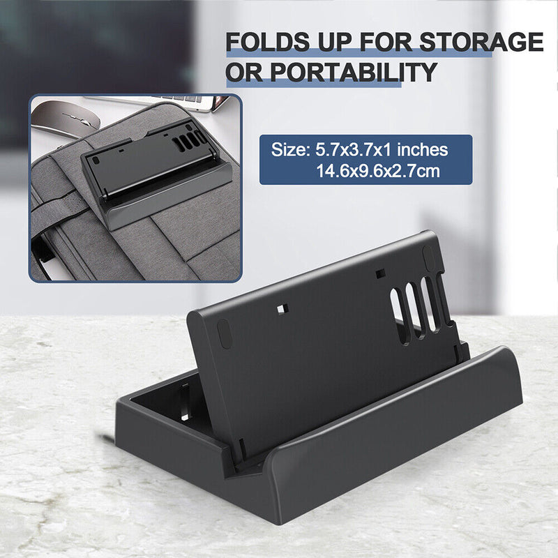 Game Stand Holder Non-Brief Bracket with Cooling Holes for NS/Mobile Phone/Tablet