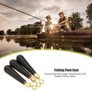 30/50x Copper Head Rubber Fishing Float Seat Rotation Drift Bobber Buoy Seat
