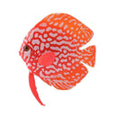 Aquarium Artificial Luminous Fish Silicone Glowing Fish Tank Decor (Red)