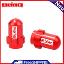 2pcs Aluminum Bike Tire Valve Caps MTB Bicycle Inner Tube Valve Dust Cover Tools