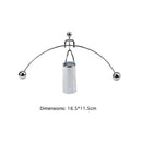 Pendulum Cradle Balance Iron Man Ball Crafts Tumbler Kids Desk Toys (B) Newly