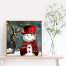 Diamond Painting 5D DIY Christmas Snowman Embroidery Craft Needlework Wall Decor
